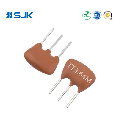1.79~60MHz DIP 3 Pins ZTA Resonator 10 * 7.5 * 5.0mm للأمن