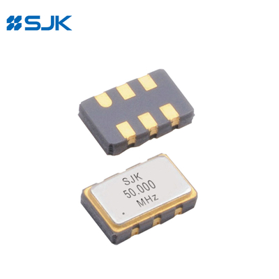 SMD 5032 VCXO مع مخرج CMOS 6 Pads 75.000MHz 3.3V -40 ~ + 85 °C ± 25ppm ل Sever