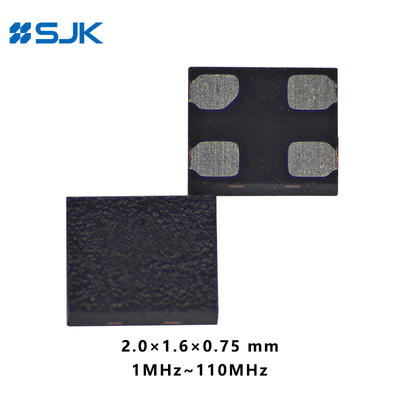 SJK8009 أوسيلاتور MEMS 110-137MHz تردد عالي لتطبيقات الإلكترونيات الطبية ومراكز البيانات