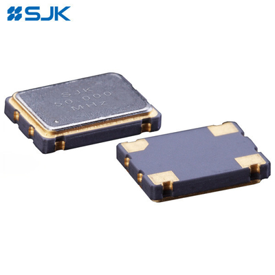سلسلة 6N SMD 7050 مذبذب كريستالي تردد 1MHz إلى 220MHz استهلاك طاقة منخفض استقرار مرتفع