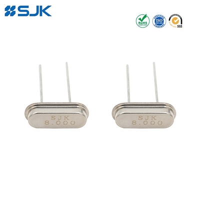 سلسلة 6B HC-49S / SS وحدة الكريستال 3.0MHz إلى 100.0MHz مع تحمل ضيق واستقرار لأنظمة الأمن