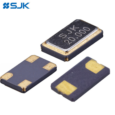 وحدة الكريستال SMD6035 من سلسلة 6G 8MHz إلى 100MHz مع 2Pads أو 4Pads SMD استقرار التردد العالي