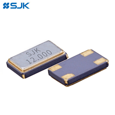 SJK-7I 10MHz SMD5032 سعة حمولة الرنين الكريستالي 18pF استقرار عال من 30ppm تطبيق لإنترنت الأشياء والصناعية