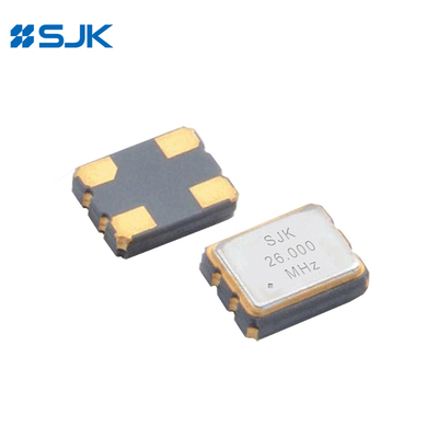 SMD 2016 TCXO VC-TCXO مذبذبات بلورية مع مخرج موجة جانبية مقطوعة 26-52MHz لـ GPS
