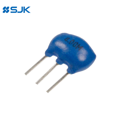 DIP نوع 3Pins ZTT الرنين السيراميكي مع 1.79MHz ~ 60MHz للاتصالات السلكية واللاسلكية