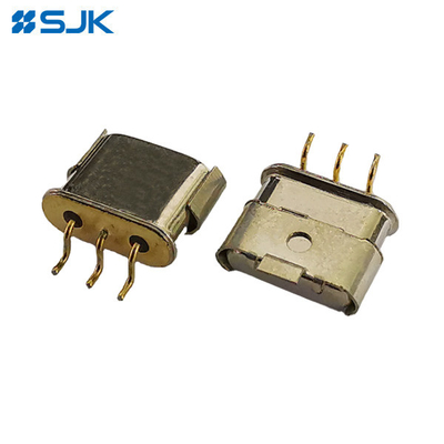 SMD 3 دبوس فلتر الكريستال UM-5MJ دعم 21.7MHz إلى 45MHz للتقنية اللاسلكية